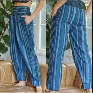 Free People Jade Jacquard Balloon Pants size S